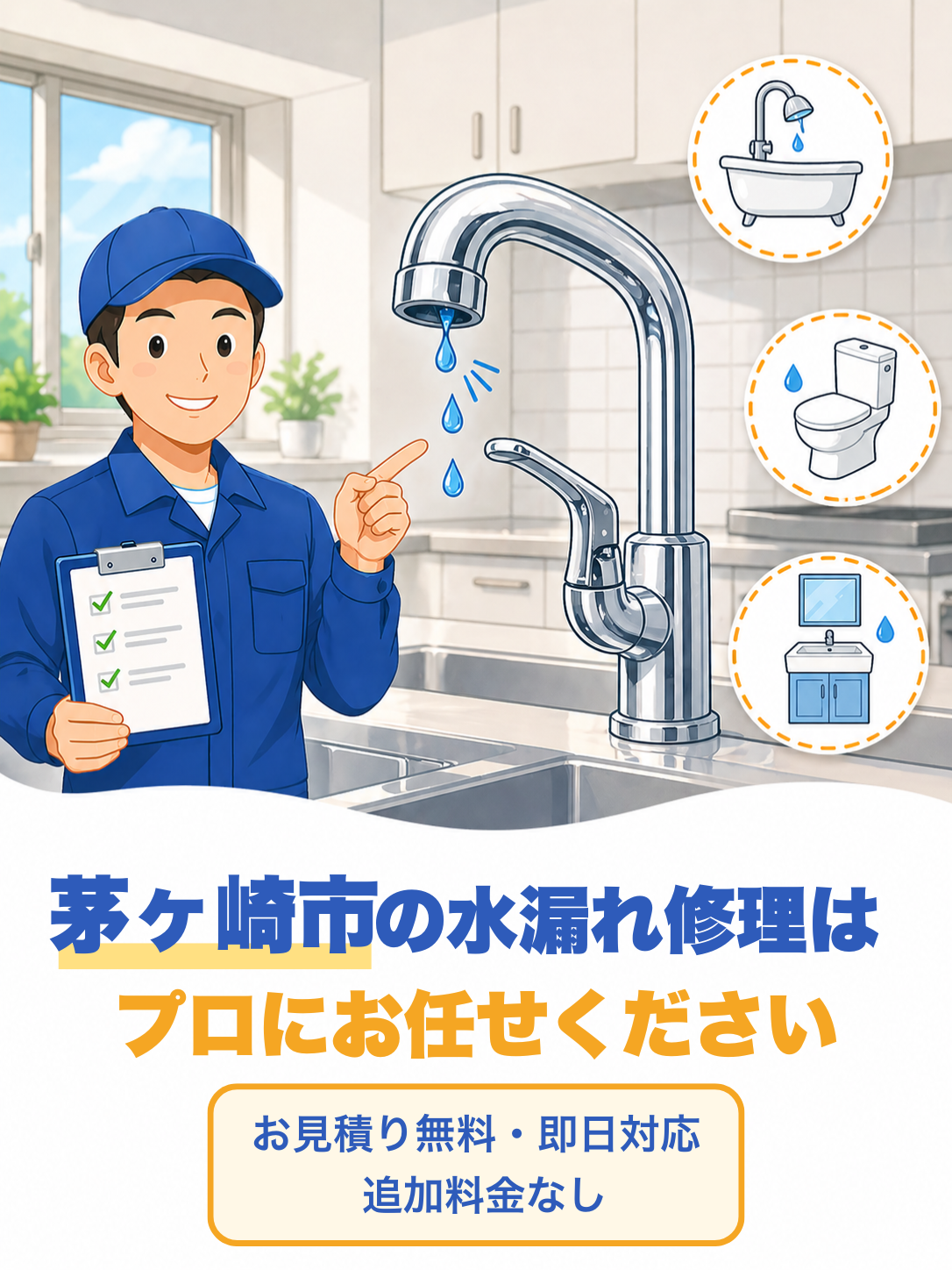 茅ヶ崎市の水道トラブル（水漏れ・詰まり）